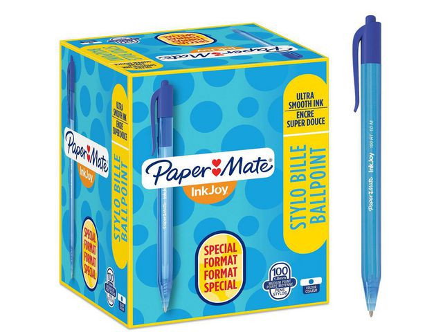 Kulpenna Inkjoy 100 RT 1,0 blå, 100/fp