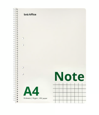 Kollegieblock Rutat 70 Blad A4 70g, 10 st/fp
