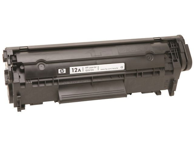 Toner HP Q2612A 12A 2K svart Toner HP Q2612A 12A 2K svart