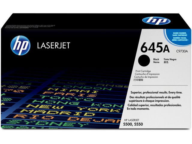 Toner HP C9730A 645A 13K svart Toner HP C9730A 645A 13K svart