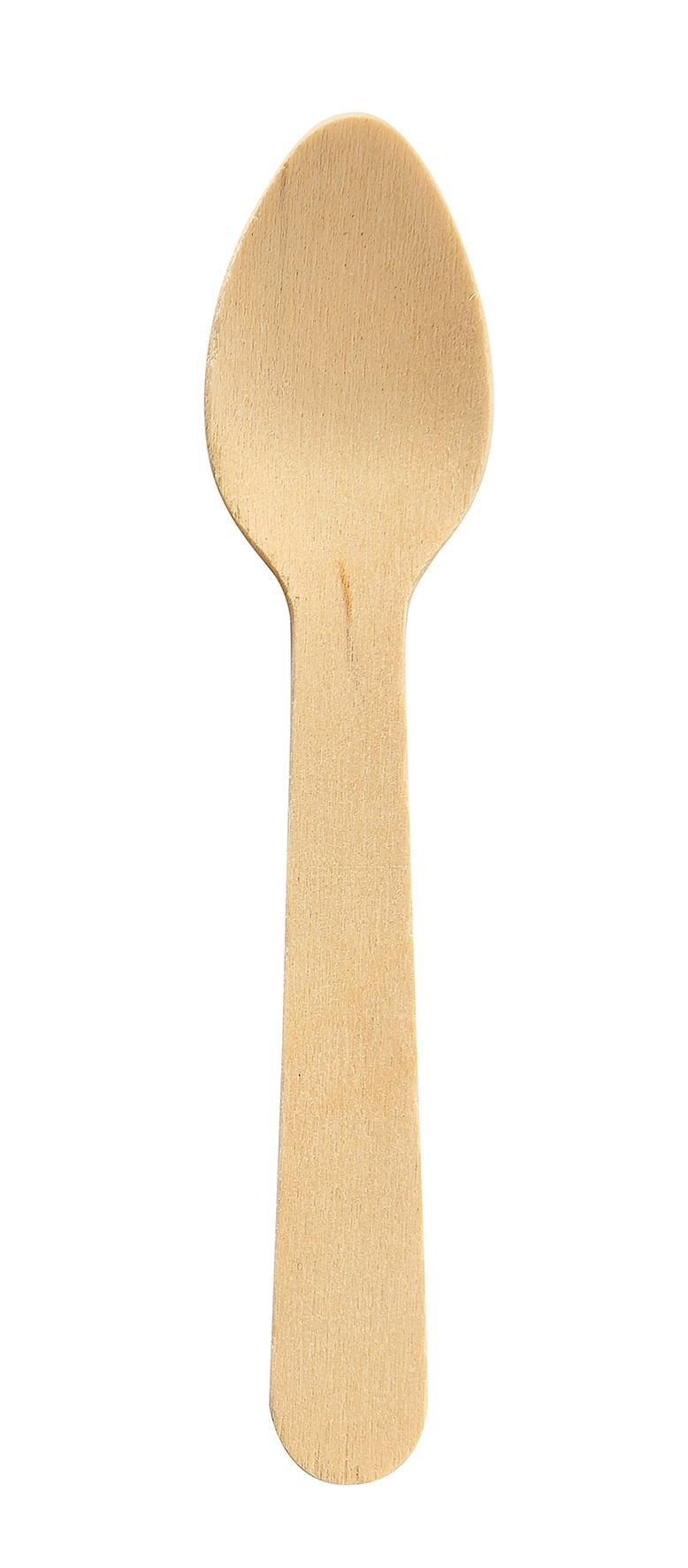 Engångsbestick Duni Kaffesked Trä 11cm, 100 st/fp