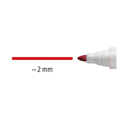 Whiteboardpenna Staedtler Lumocolor Rund 2mm, 10 st/fp