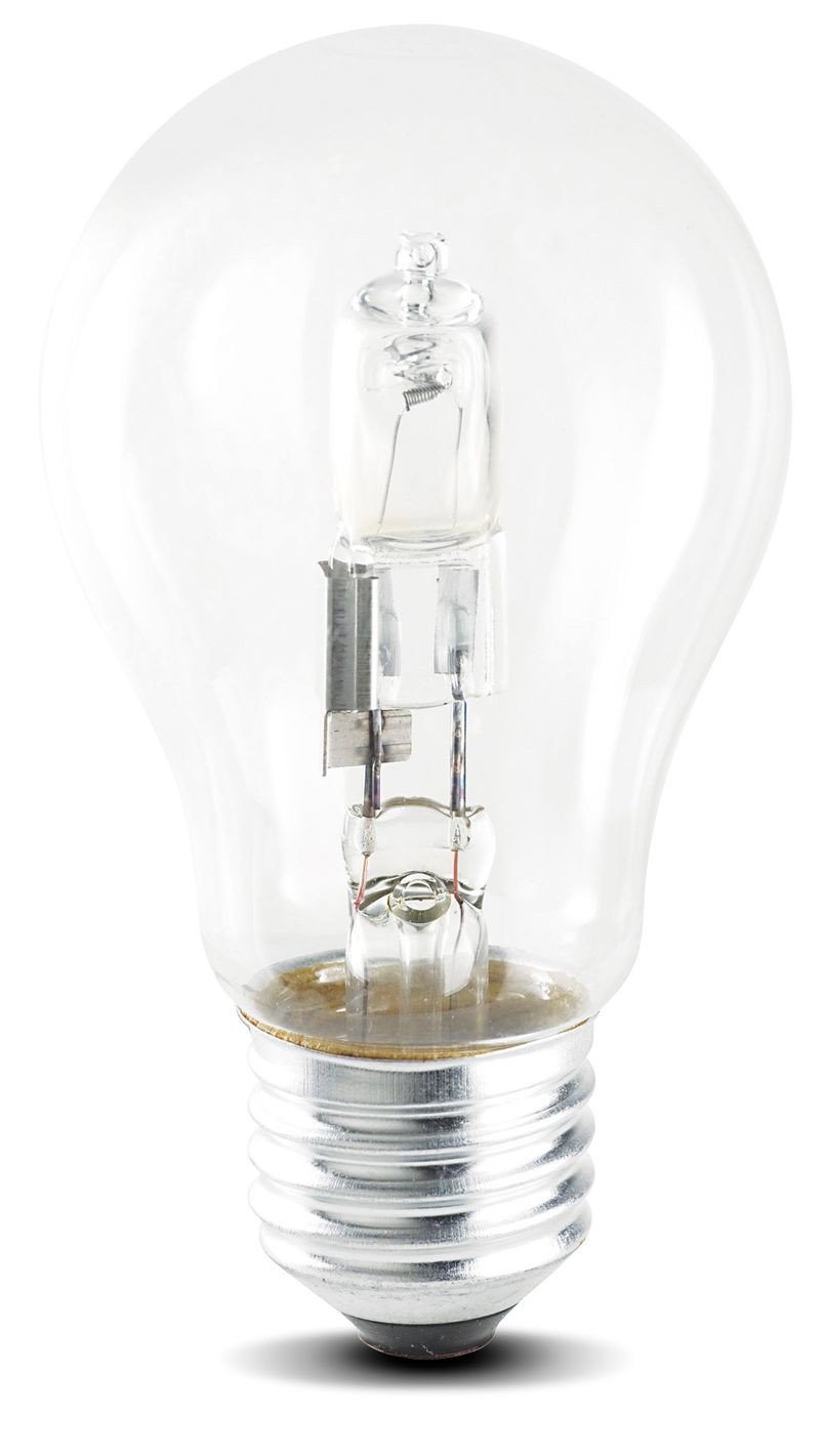 Halogenlampa E27 28W(37W) Klar Classic Dimbar