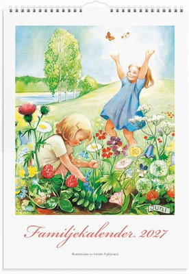 Väggkalender Burde 1739 Familje Kerstin Frykstrand 2027