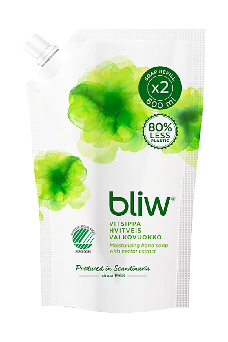 Flytande Tvål Bliw Vitsippa refill 600ml