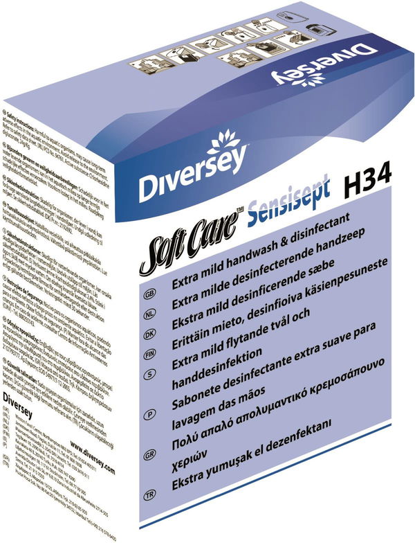 Flytande Tvål Diversey Soft Care Sensisept H34 800ml