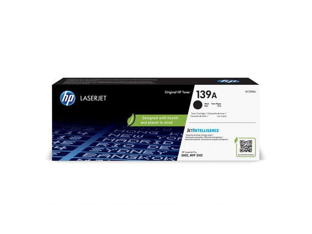 Toner HP W1390A 139A 1,5K svart Toner HP W1390A 139A 1,5K svart