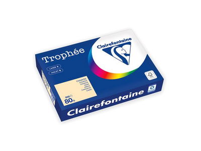 Kopieringspapper TROPHEÉ A4 80g oh vanilj 500/fp