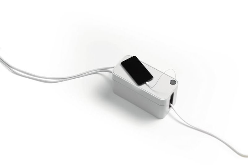 Kabelbox Durable Cavoline Small grafitgrå