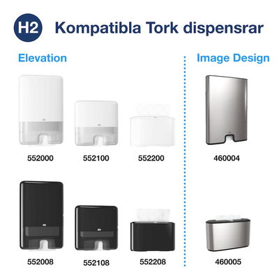 Pappershandduk TORK Universal H2 Xpress 1-lag, 4830/fp