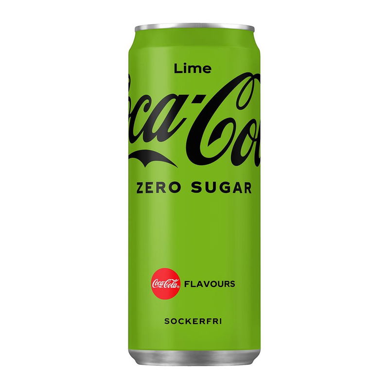 Läsk Coca-Cola Zero Lime Burk 33cl inkl pant, 20 st/fp