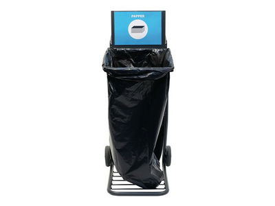Säckvagn ACTIVA sortering 125L svart