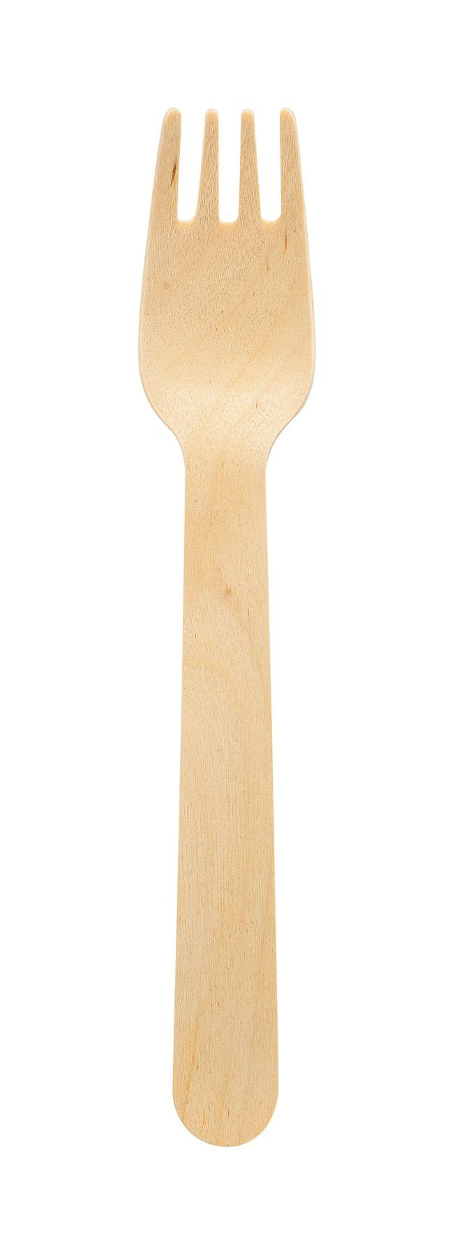 Engångsbestick Duni Gaffel Trä 16cm, 100 st/fp