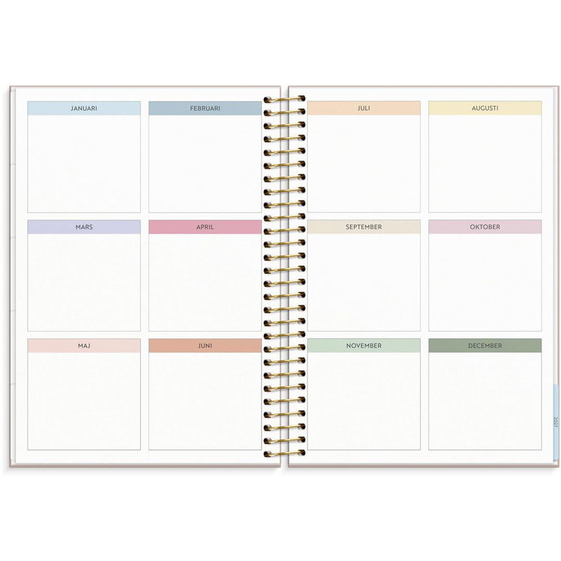 Life Organizer 2026 rosa