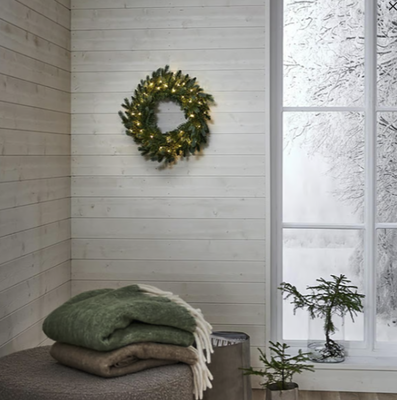 Krans Greyland 40 LED Lampor 55cm