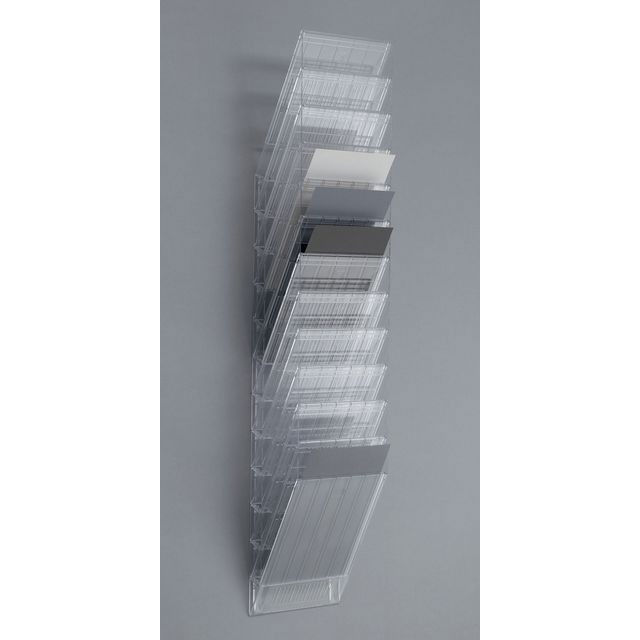 Blankettfack Flexiboxx A4S 12-fack klar