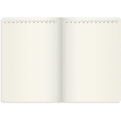 Stor Veckokalender Forma Deluxe 2026 svart