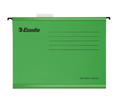Hängmapp Esselte Standard Grön A4, 25/fp