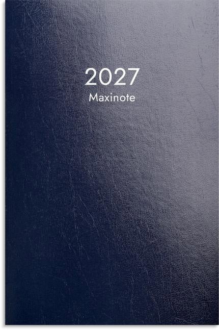 Almanacka Burde 3306 Maxinote Kartongomslag 2027 Blå