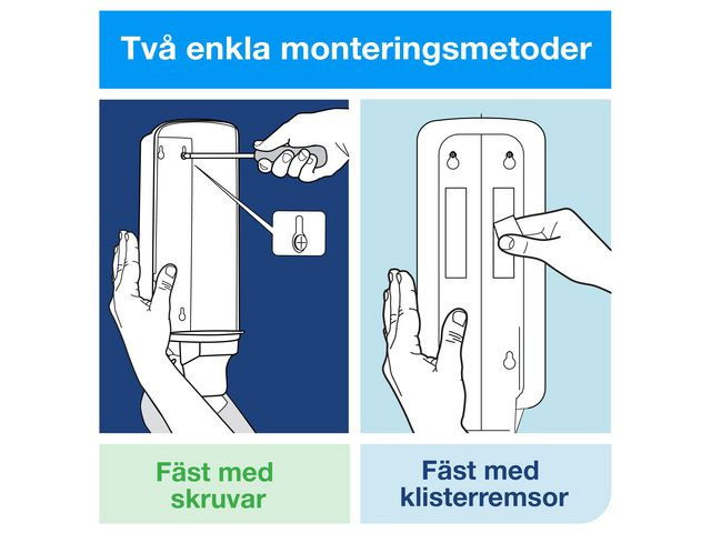 Dispenser Skumtvål TORK Intuition Sensor S4 Svart