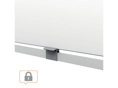 Whiteboard NOBO MoveMeet dubbelsidig, 150x120 cm