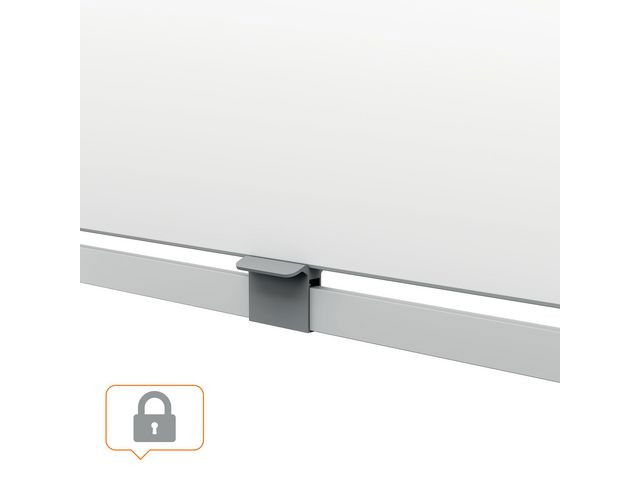 Whiteboard NOBO MoveMeet dubbelsidig, 150x120 cm