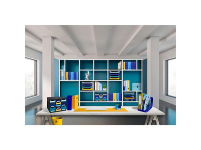 Blankettbox EXACOMPTA BeeBlue 4 lådor