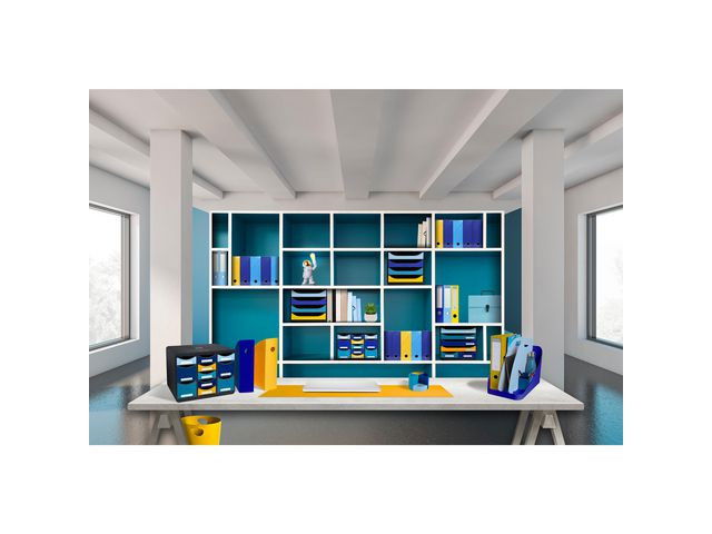 Blankettbox EXACOMPTA BeeBlue 4 lådor