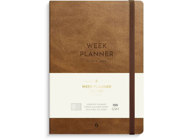 Almanacka Burde 1052 Week Planner DeLuxe