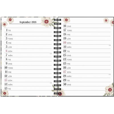 Kalender Life Planner Floral 2026