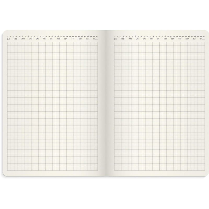 Kalender Agency Forma Deluxe 2026 svart