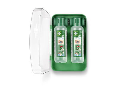 Ögonduschskåp Cederroth Inkl 2 flaskor á 500ml