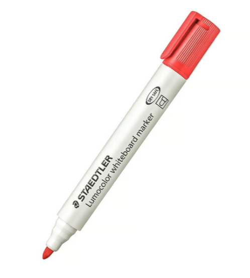 Whiteboardpenna Staedtler Lumocolor Rund 2mm, 10 st/fp