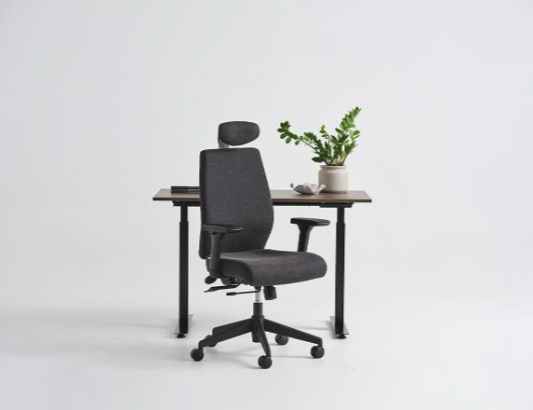 Kontorsstol Lotus Adenau Justerbart Svankstöd Antracit