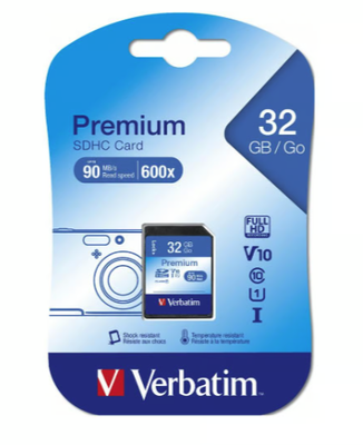 Minneskort Verbatim SD 32GB