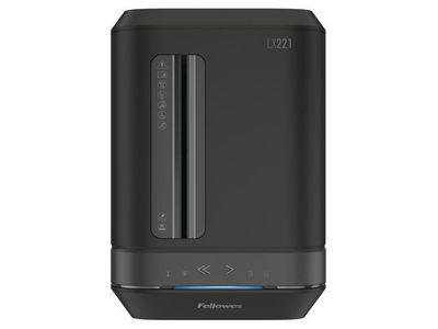 Dokumentförstörare FELLOWES LX221 svart P-5