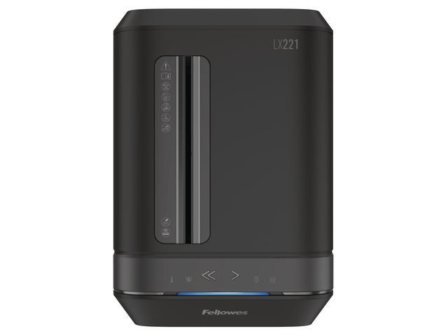 Dokumentförstörare FELLOWES LX221 svart P-5