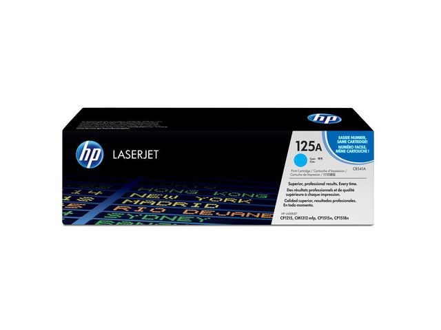Toner HP CB541A 125A 1,4K cyan Toner HP CB541A 125A 1,4K cyan