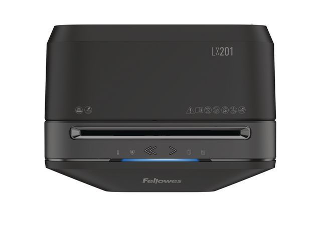 Dokumentförstörare FELLOWES LX201 svart P-5