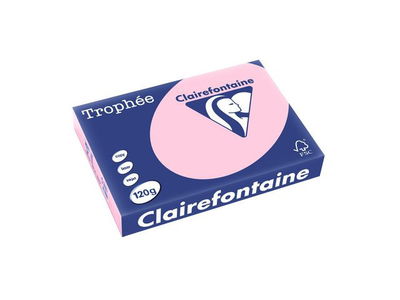 Kopieringspapper TROPHEÉ A4 120g oh rosa 250/fp