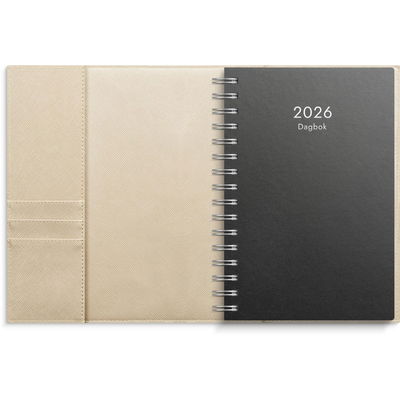 Dagbok 2026 beige