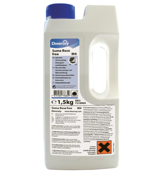 Maskindiskmedel Diversey Suma Base Free M4 1,5kg