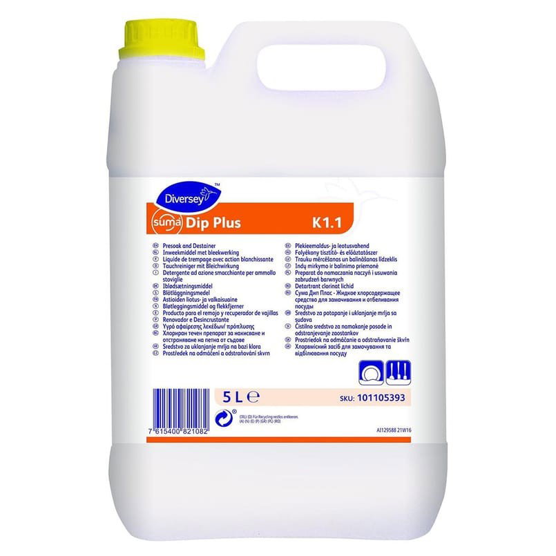 Blötläggningsmedel Diversey Suma Plus Dip K1.1 5L