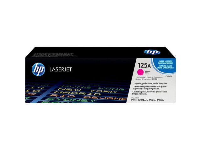 Toner HP CB543A 125A 1,4K magenta Toner HP CB543A 125A 1,4K magenta