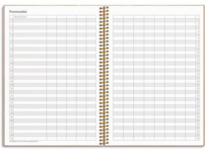 Kalender Study Twist rosa A5 25/26