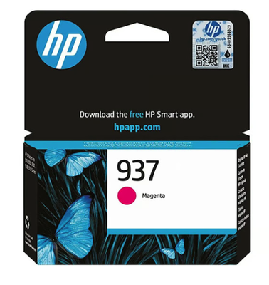 Bläckpatron HP 4S6W3NE 937 Magenta