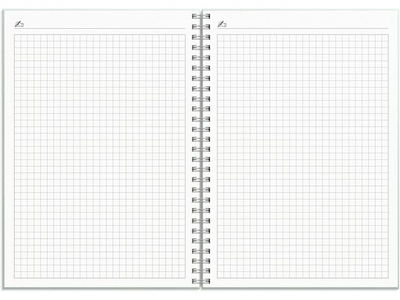Kalender Study Textile grön A5 25/26