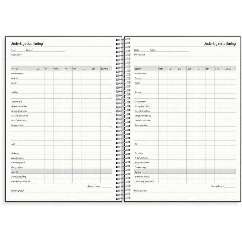 Kalender Business VIP Refill 2026