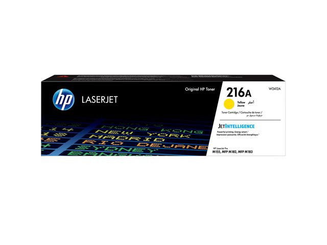 Toner HP W2412A 216A 0,85K gul Toner HP W2412A 216A 0,85K gul
