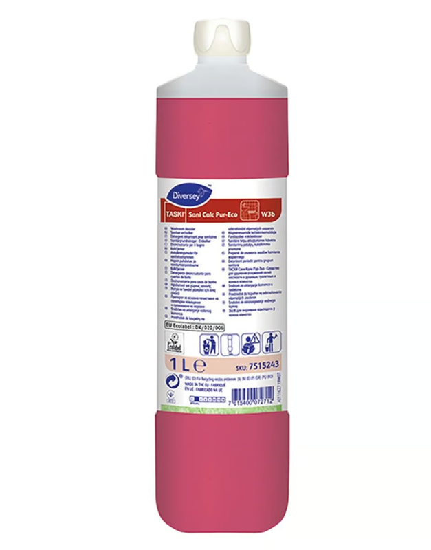 Sanitetsrent Diversey Taski Sani Calc Free W3b 1L
